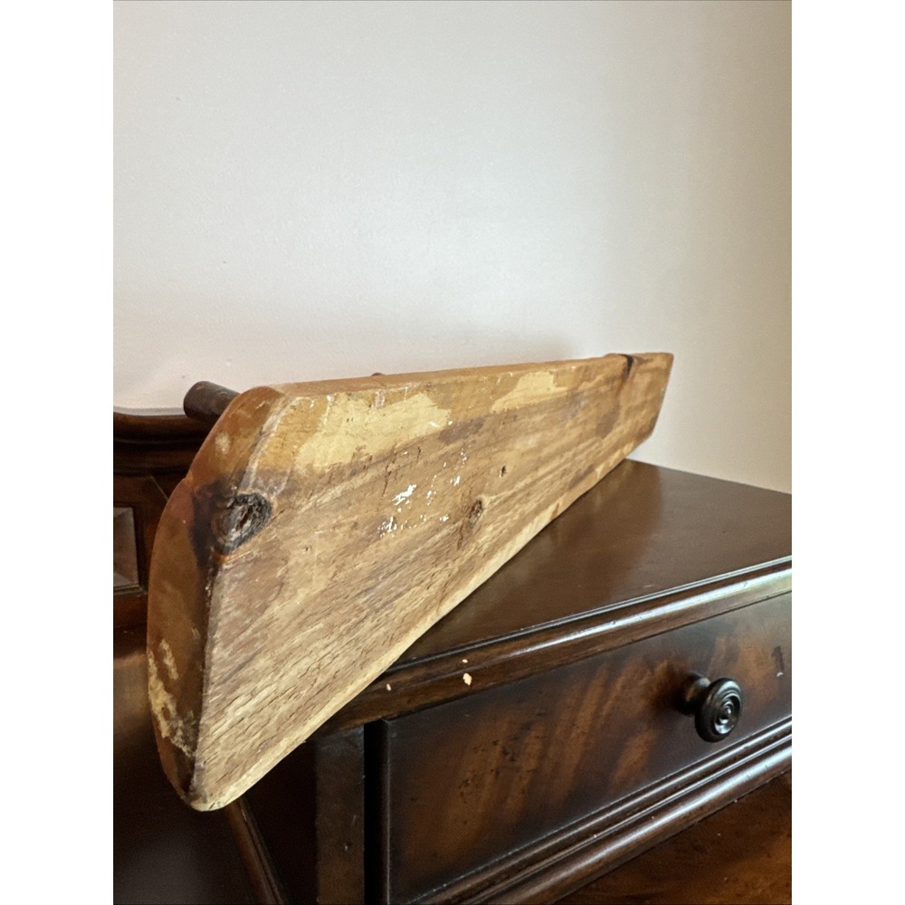 28" LOG Wall Mount Coat Rack 5 Wood Pegs Lodge Cabin Decor Branch Tree Primitive - Picture 16 of 16